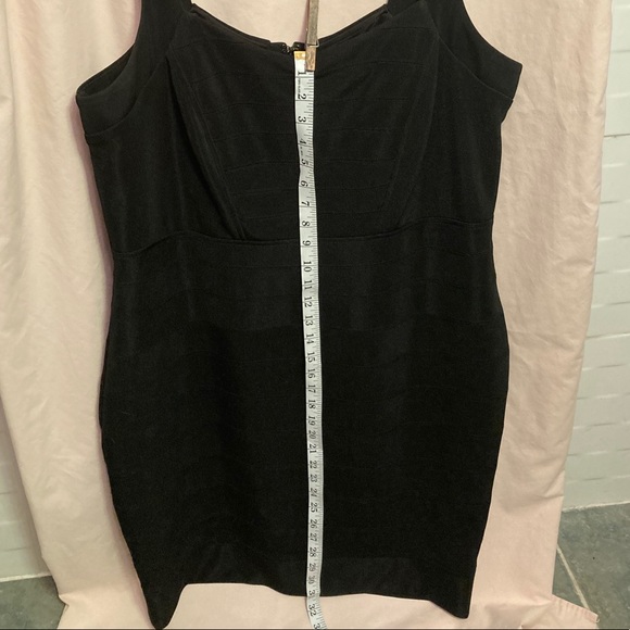 Vintage 2000s Torrid Zipper Back Little Black Dress - Picture 12 of 15